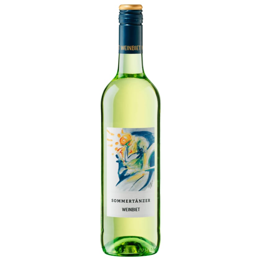Weinbiet Weißwein Sommer Tänzer Cuvée QbA halbtrocken 0,75l